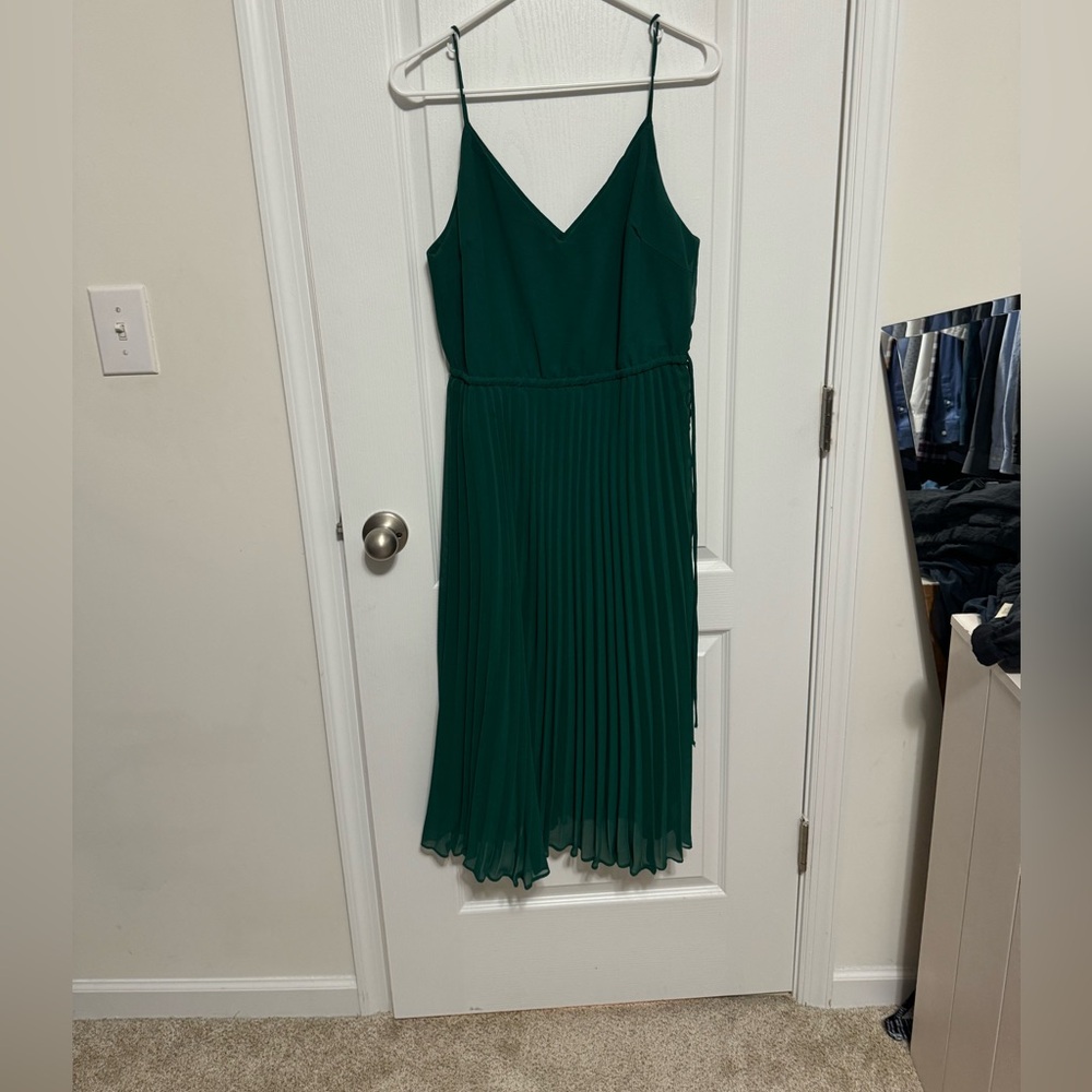 Green dress